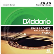 D'ADDARIO EZ890 -    ,  85/15, Super Light 9-45
