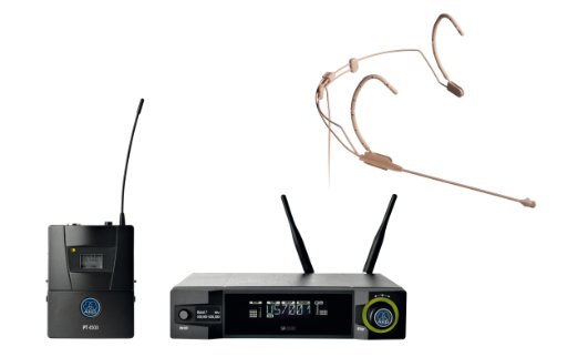 AKG WMS4500 HC577 Set BD1 радиосистема с приёмником SR4500 и портативным передатчиком с оголовьем HC