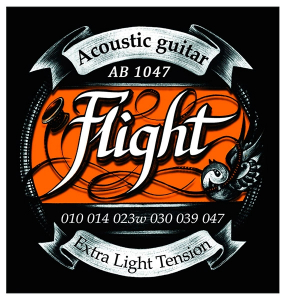 FLIGHT AB1047 струны для акустической гитары 10-47