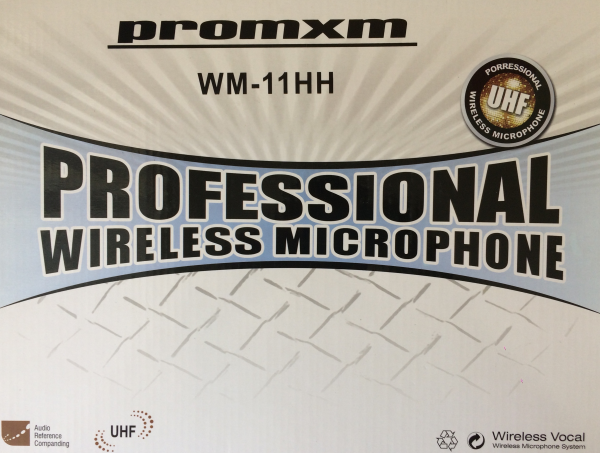 Promxm WM-11HH ( UHF 782.30Mhz.) - Одноканальная радиосистема с ручным передатчиком 