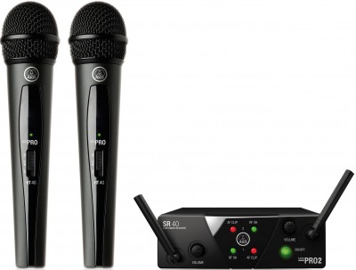 AKG WMS40 Mini2 Vocal Set BD ISM2/3  - Радио система с 2-мя передатчиками
