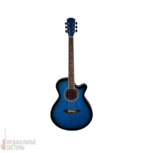 Shinobi HB401A/BLS гитара акустическая с анкером