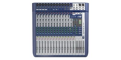 Soundcraft Signature 16 аналоговый 16-канальный микшер, + INVOTONE DC08/15M аудио мультикорная систе