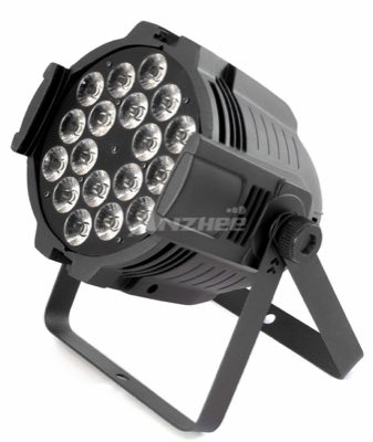 Anzhee P18x12 Светодиодный прожектор типа PAR. 18 светодиодов по 12 Вт. 4-рех цветные светодиоды