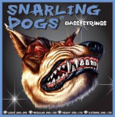 D'Andrea SDN45 струны бас-гитары Snarling Dogs GROWLERS 45-105, никелевая обмотка