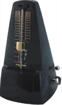 iTone MK-220BK метроном механический, выделение сильной доли, пластик, черный цвет