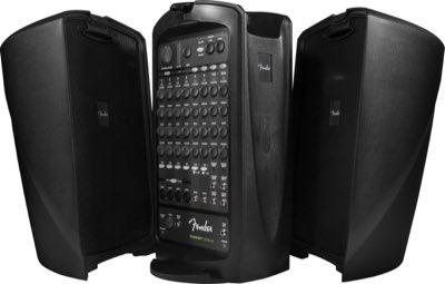 Fender passport venue активная переносная акустическая система, разъем Stereo USB, усилитель 600W