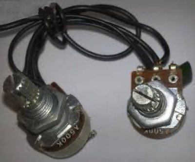 Maxtone EGT-2/500 темброблок эл. гитары, пассив, громкость+тон, 2 потенциометра A500K