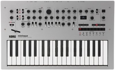 Синтезатор Korg Minilogue программируемый, 4-голосный полифонический синтезатор