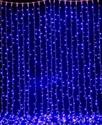 Flesineon LED-XP-1925-1,5M-240-B синие светодиоды/ черный провод