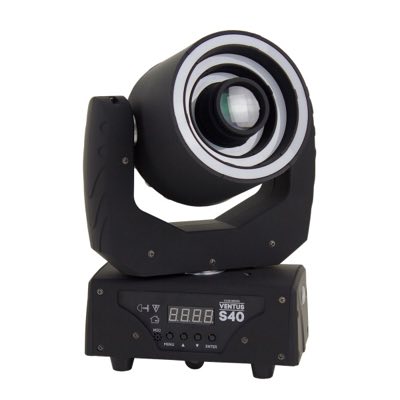 Involight Ventus S40 - LED вращающаяся голова, белый светодиод 40 Вт, DMX-512, Источник света: белый