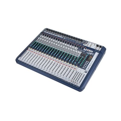 SOUNDCRAFT Signature 22 - аналоговый микшерный пульт, 16 вх., 12 x preamps, 2 x dbx Lim., 2 x USB in