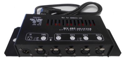 Showlight DMX Distributor - 4х канальный сплиттер/разветвитель