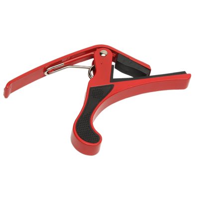 SQOE Jyc-j-b45 каподастр для гитары универсальный красный