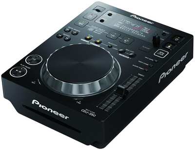 Pioneer CDJ-350 - компактный цифровой мульти плеер CD, MP3, AAC, WAV
