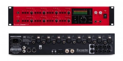 FOCUSRITE Clarett 8PreX Thunderbolt - интерфейс, 26 входов/28 выходов