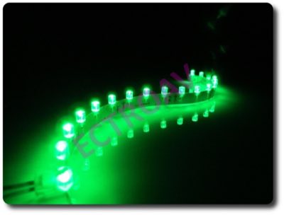 Flesineon LED 18 12V 1.6W линейка Зеленый