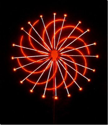 Светодиодный Фейерверк Колесо 3м LED-EM-015