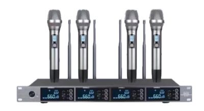 LAudio LS-215-M радиосистема с 4-ручными микрофонами