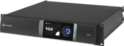 Dynacord TGX20 усилитель с DSP, 4x5000W @ 4 ohms, OMNEO, Analog/8xDante/4xAES входы, FIR фильтры