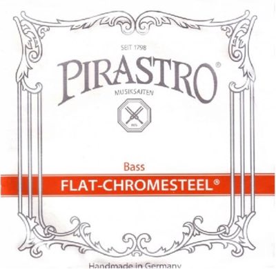 Комплект струн для контрабаса Pirastro 342000 FLAT-CHROMESTEEL SOLO