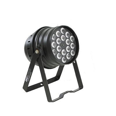 Involight LED PAR184 BK - cветодиодный RGBW прожектор, мультичип: 18 шт. 8 Вт (4х2 Вт RGBW), DMX