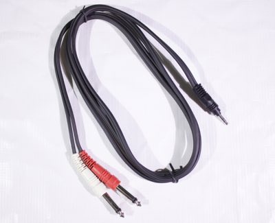 JAM YC-811 шнур мини джек ст. - 2 х джека 1.8м