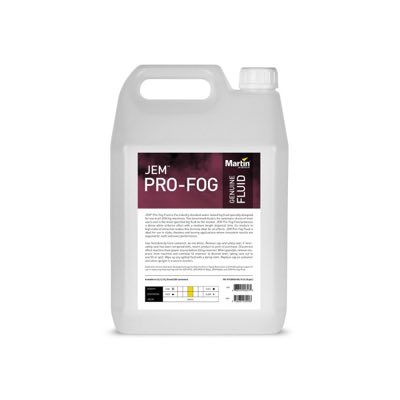 Martin JEM Pro-Fog Fluid, 5L - Жидкость для генераторов дыма, 5 литров