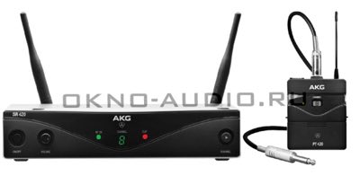 AKG WMS420 Instrumental Set Band A инструментальная радиосистема с приёмником SR420, портативный пер