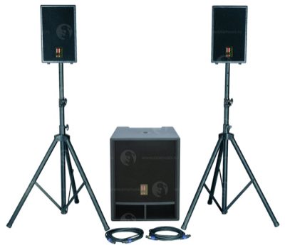 EUROSOUND FOCUS-1500A-v2 Активный акустический комплект 1000Вт