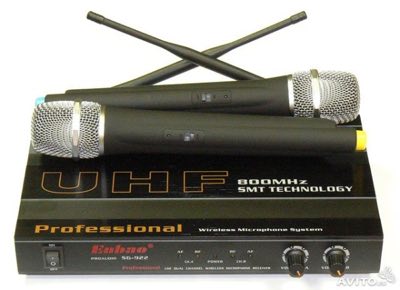 Enbao SG-922 HH (762/750Mhz) - Комплект из 2-х беспроводных микрофонов (радиомикрофонов)