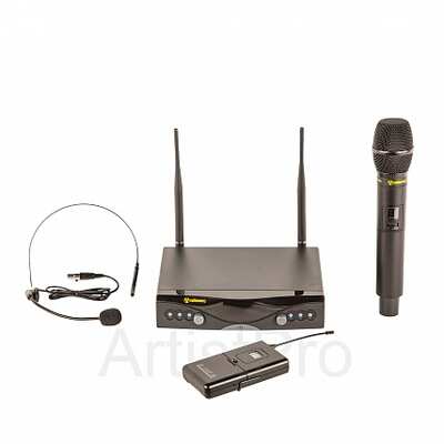 Radiowave UHH-400 радиосистема с 1 головным и 1ручным микрофонами