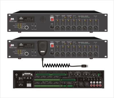 LPA-DUO-M Контроллер, 8 зон, встроенный усилитель 500 Вт