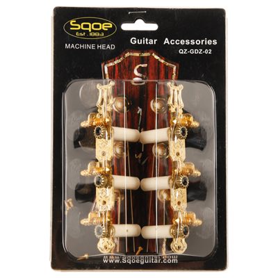 SQOE QZ-GDZ-02 Комплект колковой механики для классической гитары