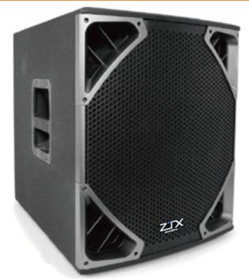 ZTX audio VX118AS активный сабвуфер, 1000Вт, 18" динамик