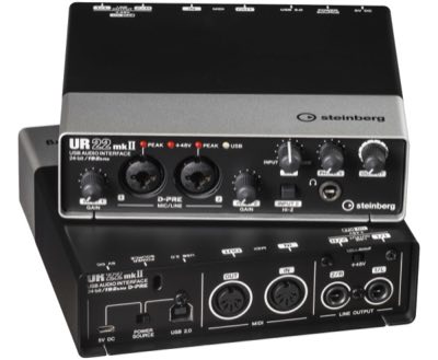Steinberg UR22 MKII аудио интерфейс