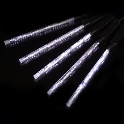 Сосульки Трубки 5шт 1М Бел. LED-PLM-SNOW-480L-1M-5-12V-W 