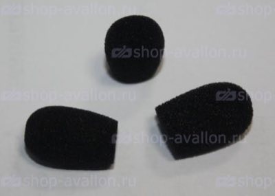SE50BWS Ветрозащита для головных микрофонов SE50/SE10, цвет чёрный, 3 шт.