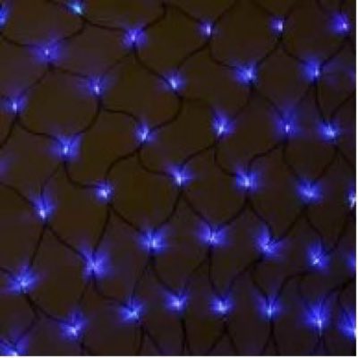 Flesineon LED-XG-288-2*1.5M-230V-S Светодиодная Сеть Синяя/чёрный провод 2x1,5м