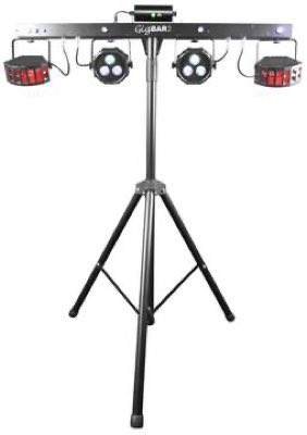 CHAUVET-DJ Gig Bar 2 светового оборудования, управление ИК, педальный контроллер и DMX, 2 прожектора