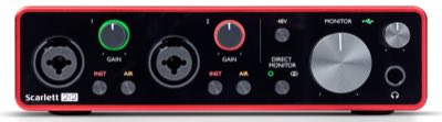 FOCUSRITE Scarlett 2i2 3rd Gen аудио интерфейс USB, 2 входа/2 выхода