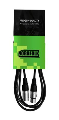 NordFolk NMC9/7M NordFolk NMC9/7M  кабель микрофонный XLR(F) <=> XLR(M)