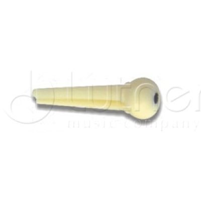 A021IVY/2PVC Фиксатор струн цвета слоновой кости с черной точкой 2мм. PVC. (минимальная упаковка 10ш