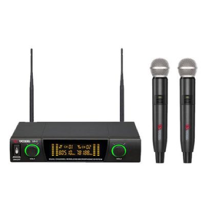 VOLTA US-2 радиосистема UHF (470-638, 710-726 МГц) 2 ручных микрофона