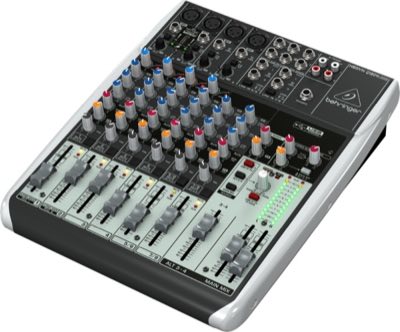 BEHRINGER Q1204USB - микшер, 12 каналов, 3-х полосный эквалайзер, USB