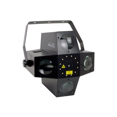 Involight Ventus XL - Световой эффект, 25 шт. 1 Вт RGBW, 12 шт. 1 Вт W, лазер 50 мВт G, 100 мВт