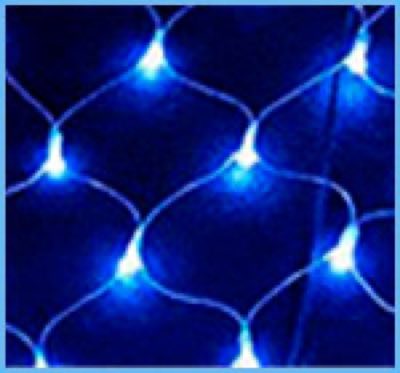 Flesineon LED-XG-C-504-240V Светодиодная Сеть Синяя/чёрный провод 3х1м