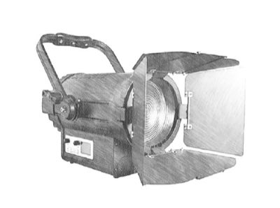 Anzhee PRO Fresnel 500 RGBAL ZOOM