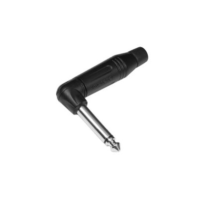 Amphenol ACPM-KB-1/4 (6.35 мм) моноджек, металлический корпус, цвет черный