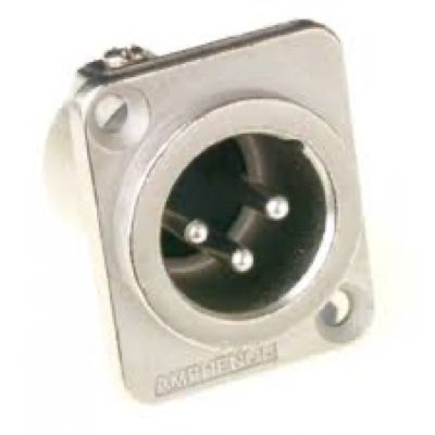 Amphenol AC3MMDZ BULK XLR на панель папа
